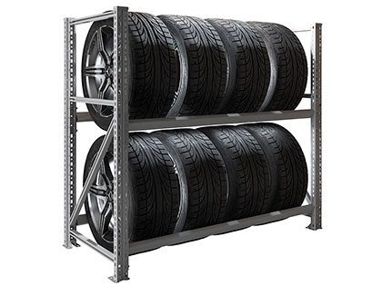 Стеллаж MS Pro 1200/1353x606 стационарный для хранения 8 шин Стеллаж MS Pro 1200/1353x606 стационарный для хранения 8 шин