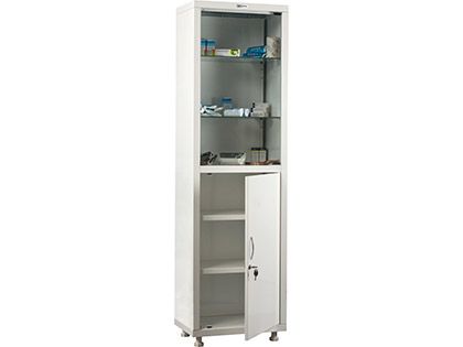 Медицинский шкаф HILFE МД 1 1650/SG Медицинский шкаф HILFE МД 1 1650/SG