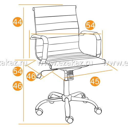 Кресло офисное TetChair «Urban Low» фото 16