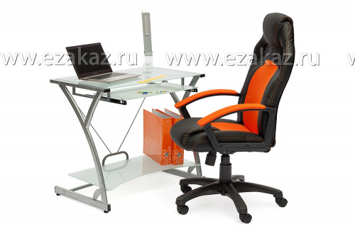 Стол компьютерный стеклянный TetChair Dark Wader WRX-01 фото 9 Стол компьютерный стеклянный TetChair Dark Wader WRX-01 фото 9