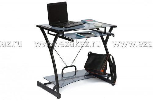 Стол компьютерный стеклянный TetChair Dark Wader WRX-01 фото 7 Стол компьютерный стеклянный TetChair Dark Wader WRX-01 фото 7