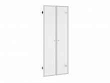 Двери стеклянные в алюминиевой раме низкие EDVARD 9530A