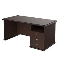 Стол руководителя однотумбовый RDT 168(R) Венге Магия 1600х800х750 RAUT